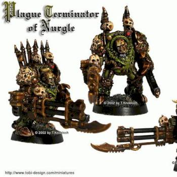 Plague Terminator of Nurgle by TobiWan