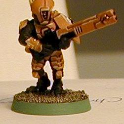 My first Tau Firewarrior by Jon Brittan