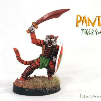 Tiger Swordsman by nvstudios