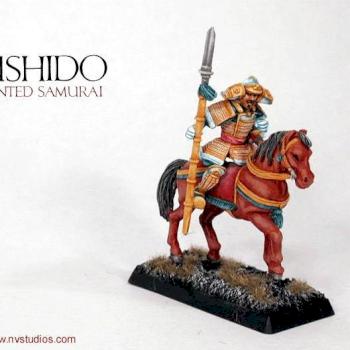 Mounted Samurai by nvstudios