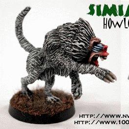 Simian Howler by nvstudios