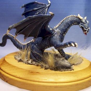 Blue Dragon by StillLifeMiniatures