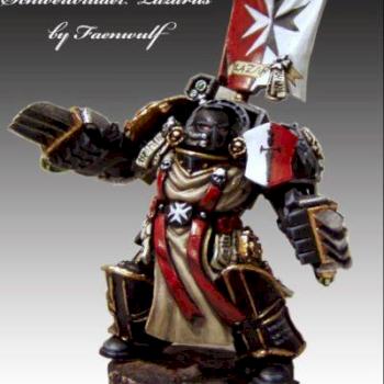 Black Templar Swordbrother by Faenwulf