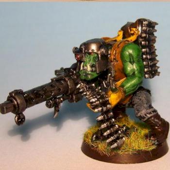 Bad Moon Ork Big Shoota by hibushin