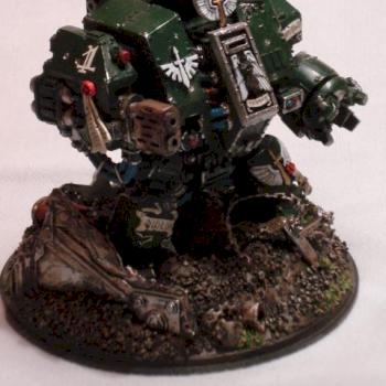 dark angels dreadnought by quayley