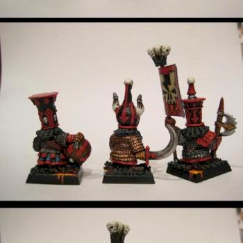 Chaos Dwarf - Command Group by Treevill