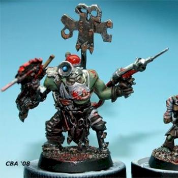 Ork painboy with Grot by CBA