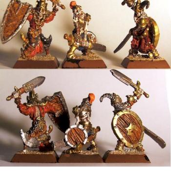 Guerriers Squelettes / Skeleton warriors by Farandar