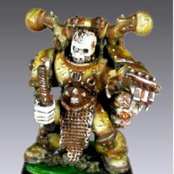 Nurgle Chaos Plaque Marine / Deathguard Champion by CaptNarcissisto