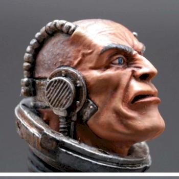 Space Marine Head by Supremo Solar