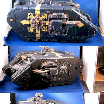 Black Legion Land Raider by obscuris