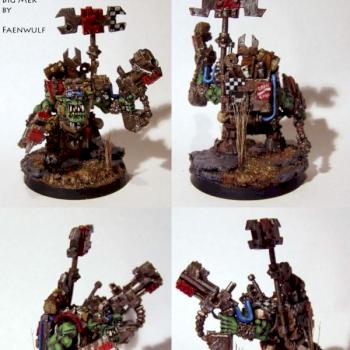 Space Ork Big Mek by Faenwulf