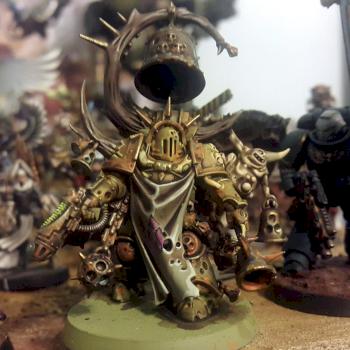 Death Guard Bell Fellow and his buddy 40k by oscarsammuel