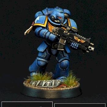 Space Marine Primaris by wolfen