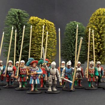 More Pike... More Pike... 28mm Warlord Games ~ (Pro-Gloria) Landsknechts by avalonindustries2040