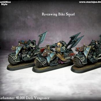 Ravenwing Bike Squad by Maciejus_exe