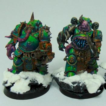 Death Guard Marines by Mihausz