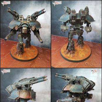 Legio Mortis Warlord titan by Darkritual