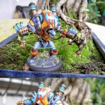 Cygnar Unique Warjack: Thunderhead (converted) by Pydracor