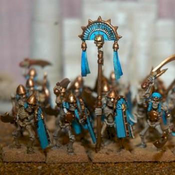 Tomb King Swordsmen by warhammerlord soth