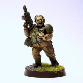 Cadian 77th Veteran Captain by roryeaglestone