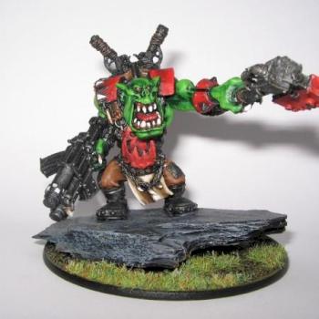 Ork Warboss by Scotybalboa