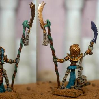 Tomb King Liche Priest by warhammerlord soth