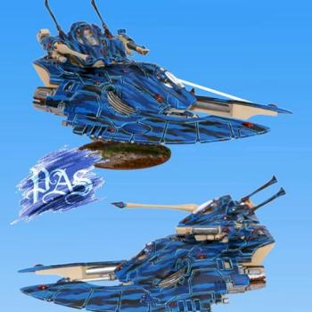 Eldar Falcon by Perfectus Art Studio