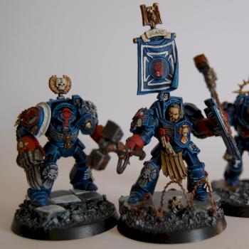 Crimson Fists Assault-Terminators by Plaguelord