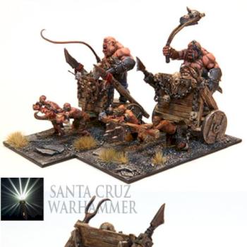 Ogre Chariots, counts as Mournfang Cavalry by sc mike