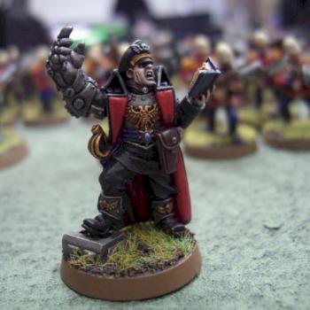 Imperial Guard Commissar by colgravis