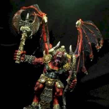 Greater Daemon of Khorne by Gildor