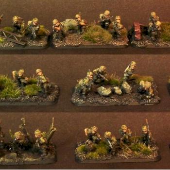 German Fallschirmjäger Platoon by Stoessi