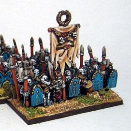 Warmaster (10mm) Tomb King Spearmen 01 by legdba