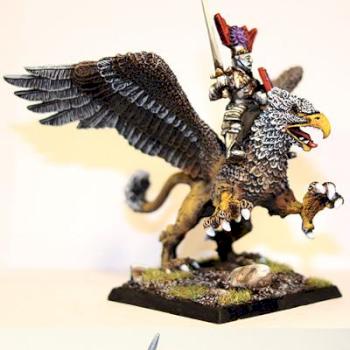 Empire general on griffon by bakalla