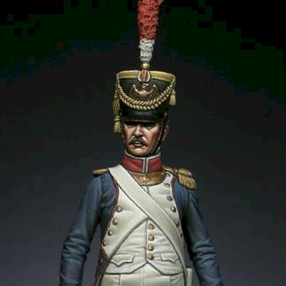 French Line Infantry Officer 1812 by GLOOM