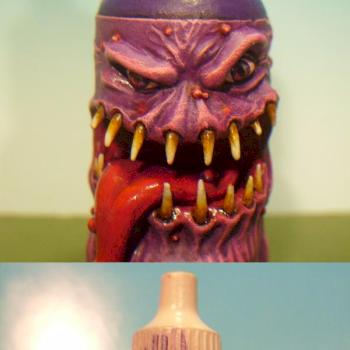 Another Monster Pot - People-Eater Purple - by MAOW Miniatures by smilie23