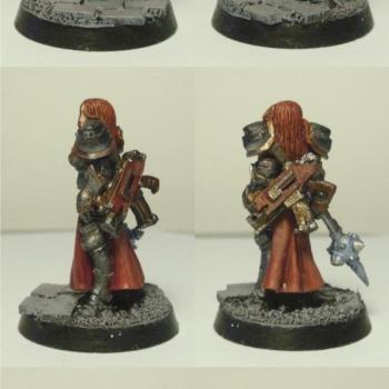 Sister of battle canoness converted by Nordic Dragon