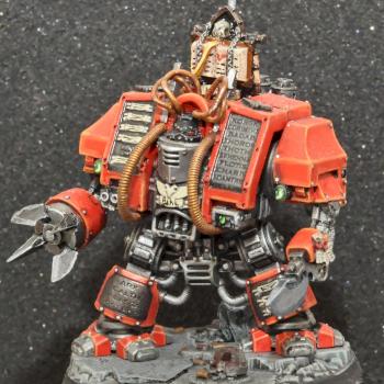 Custom Furioso Dreadnought Librarian by DarianZG