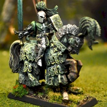 The Green Knight by bluetablepainting