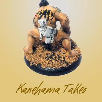 Kanehama Takeo (Tetsuhara, male sumo) by Xanthestar