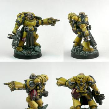 Pre Heresy Imperial Fist More views by Mooz from FeuWeu