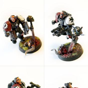 Space Marine Vehicle Crew by michaelharmon