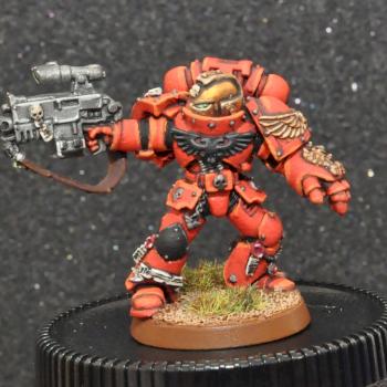 Blood Angels Sternguard Veteran Sergeant by DarianZG