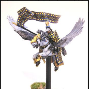 Bretonnian Pegasus Knight by forgeworksgaming