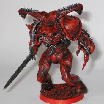 Daemon prince of Khorne by Profanator