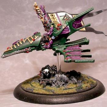 farseer on jetbike - *updated pic* by wereweevil