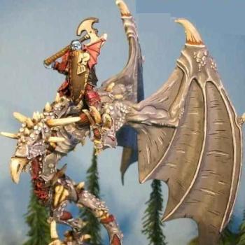 Abhorash, Blood dragon Lord on zombie dragon by KreoL