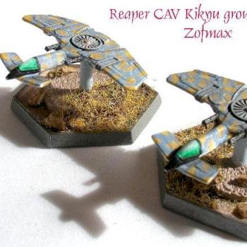 CAV Kikyu Ground Support Aircraft by Zofmax