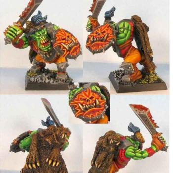 GW Warhammer Unique ORC WARBOSS by arashkhan